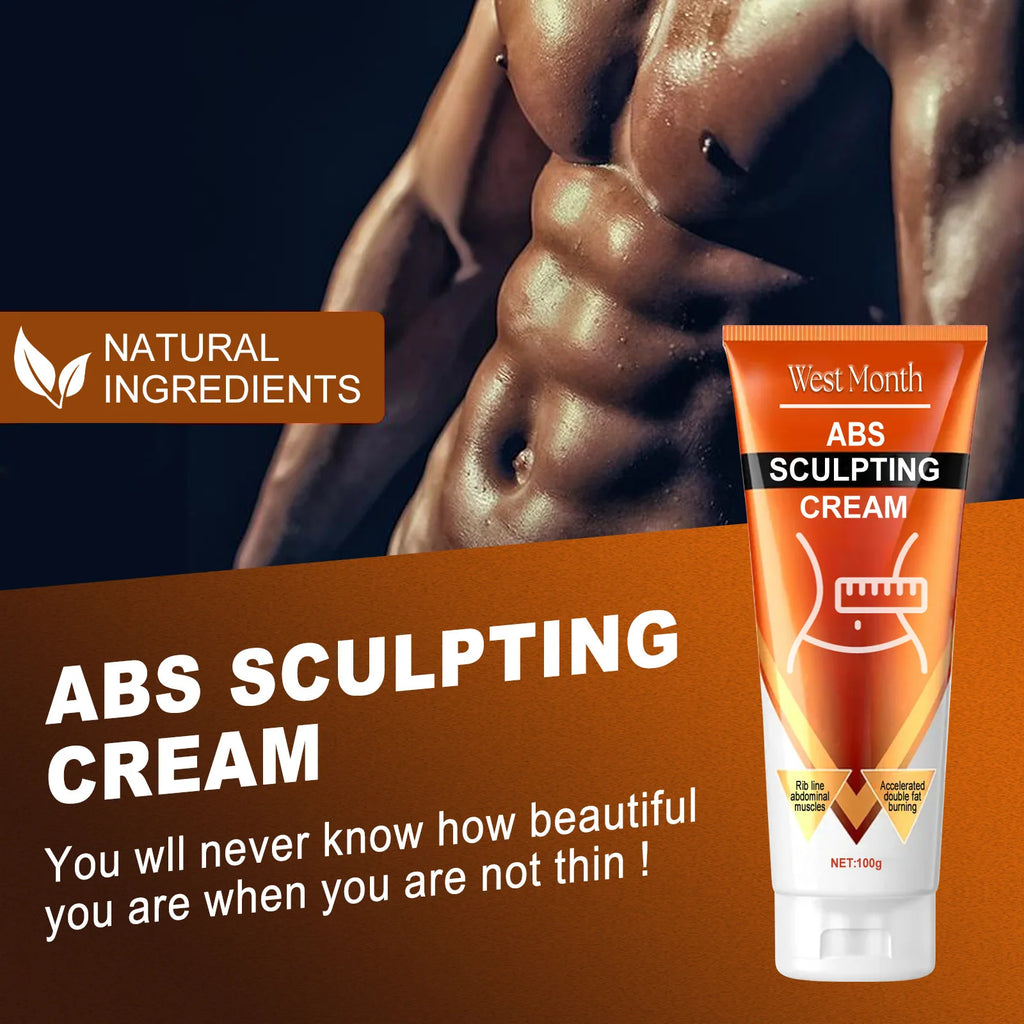Abdominal Muscle Cream Belly Burning Strengthening Sweat Enhancer Lubricate Muscles Body Fat Remove Firming ABS Sculpting Cream