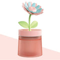 2026 Humidifier Portable USB Ultrasonic Colorful Cup Aroma Diffuser Cool Mist Maker Flower Air Humidifier Purifier With Light