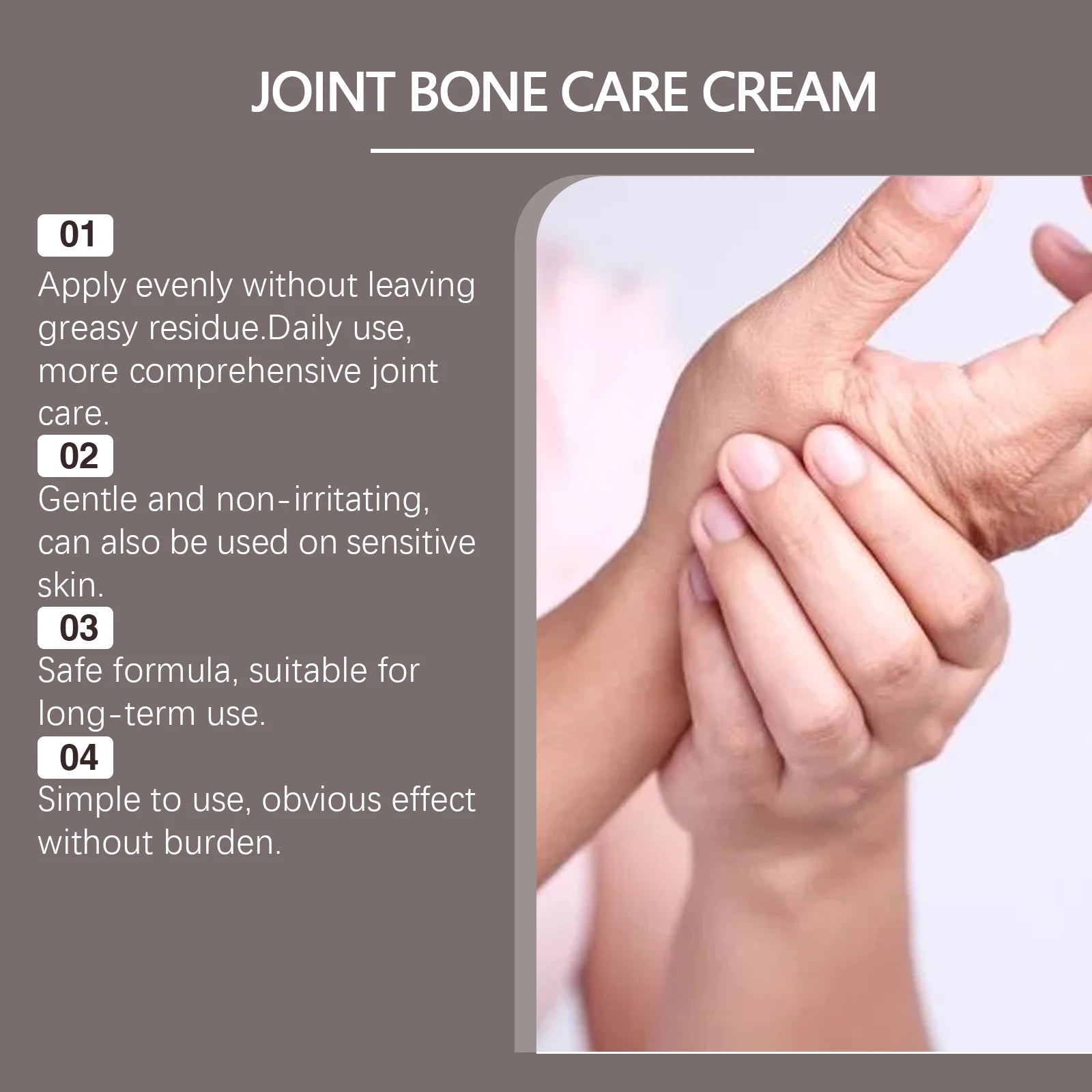 60g Bee Venom Body Massage Cream for Joint Care, Soothing Muscle Rub, Professional Skin Care Ointment for Daily Relaxation