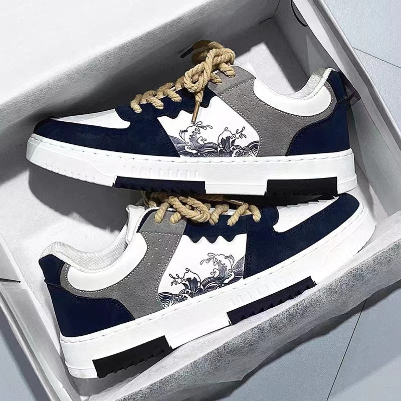 Spring New Men's Fashion Flat-Soled Sneakers