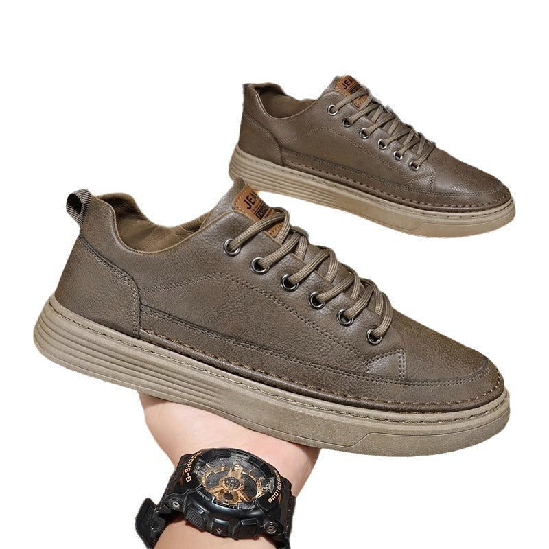 Autumn Men's Safety Shoes Black Sports Sneakers