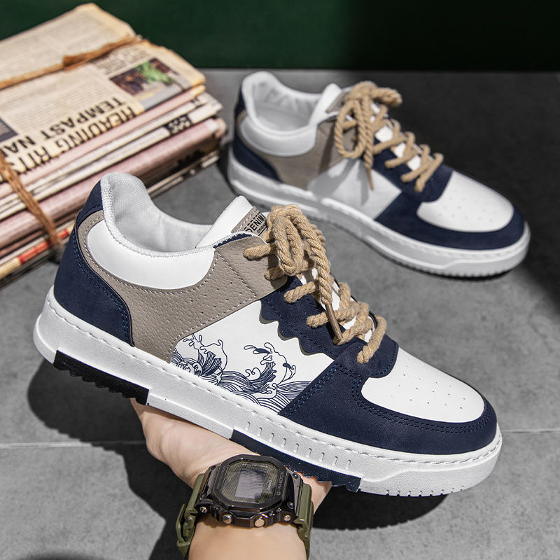Spring New Men's Fashion Flat-Soled Sneakers