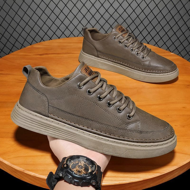 Autumn Men's Safety Shoes Black Sports Sneakers